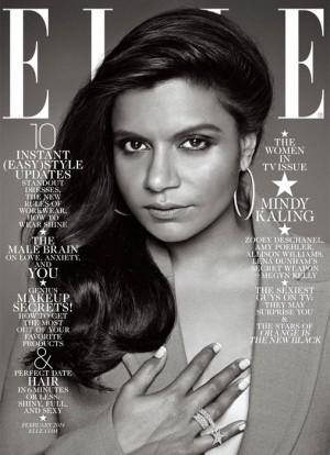 Illustration for article titled Mindy Kaling's Elle Cover Looks Different Than the Others